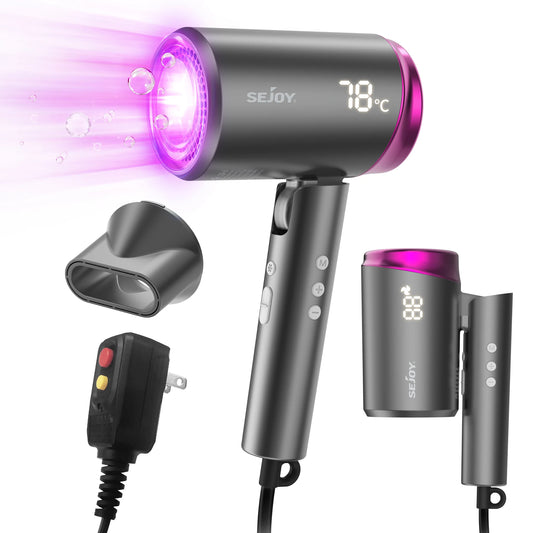 BreezeBliss 1800W High-Speed Hair Dryer